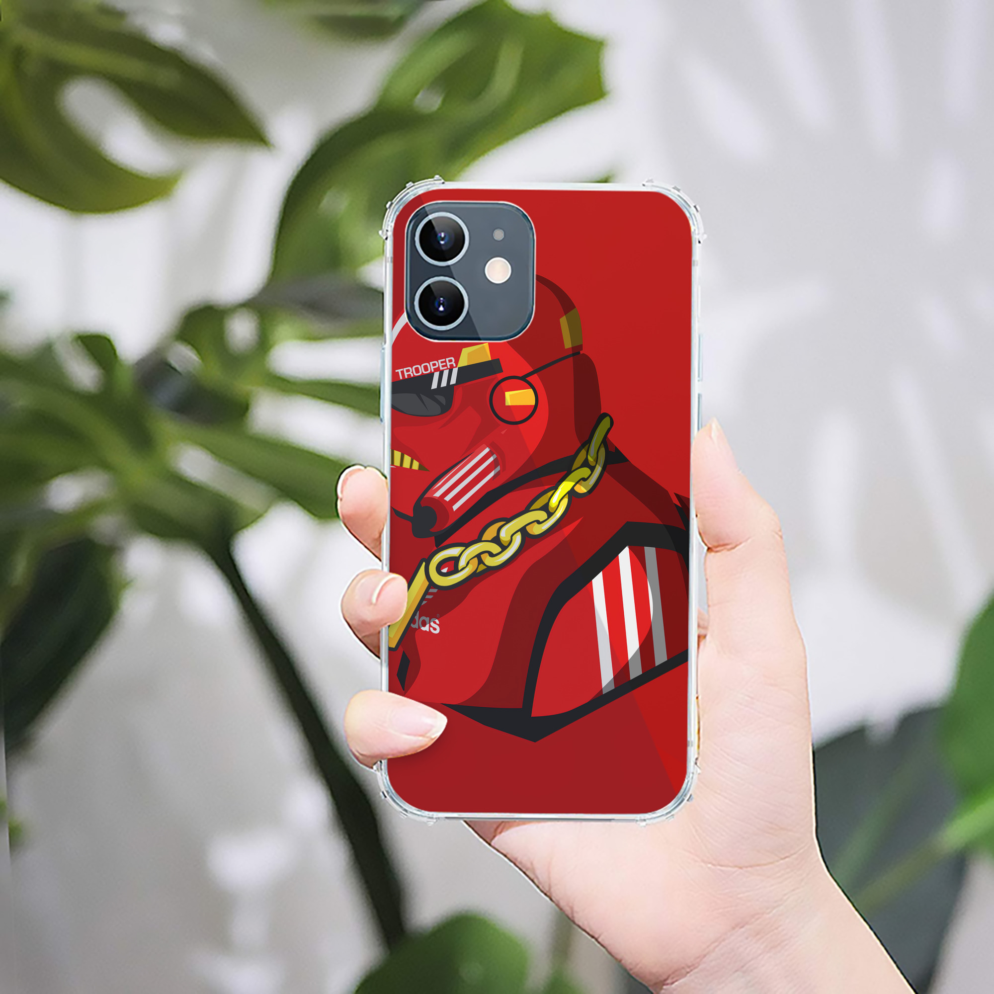（画像用） スター・ウォーズ Star Wars 【iPhone 12シリーズ対応】透明スマホケース（クリアソフトケース）